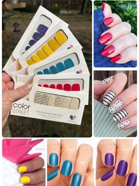 Color Street Be Brilliant Yemens Lemons Maui Mystic Saigon Queen Beijing Beauty